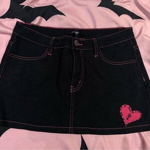 Dolls kill low rise mini skirt Medium